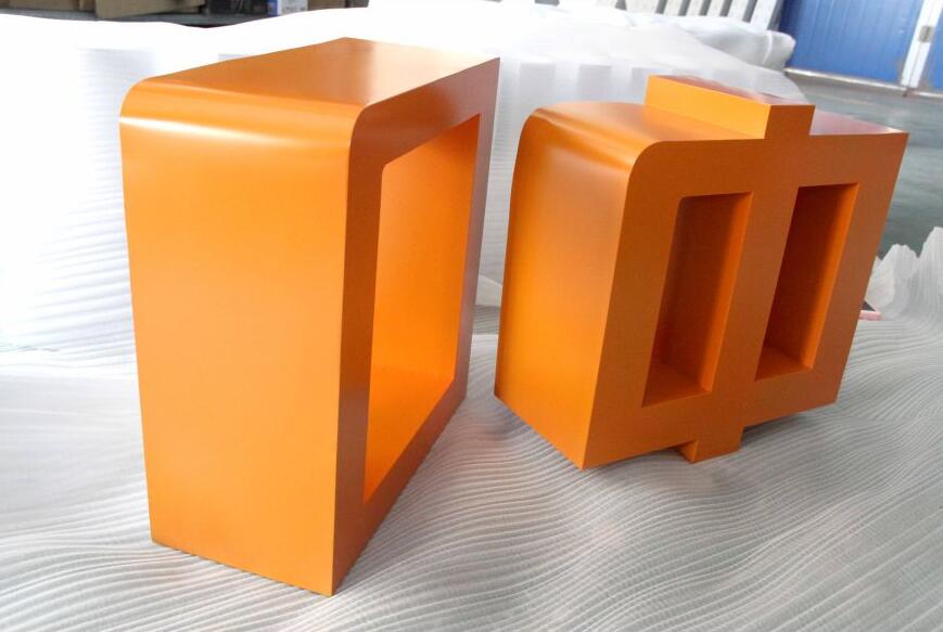 高邊立體落地字，不銹鋼烤漆立體字制作