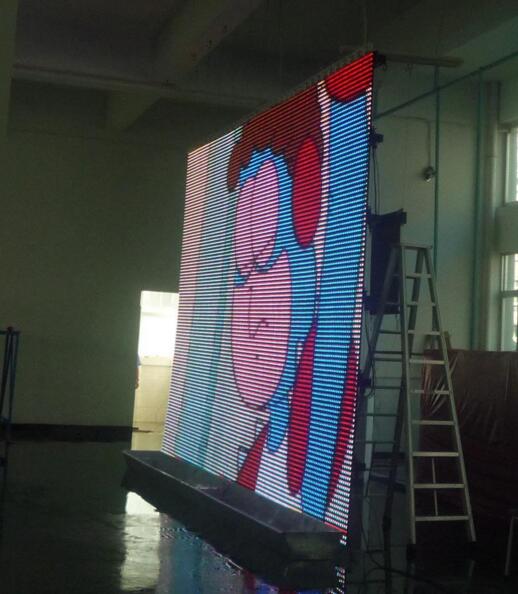 led格柵屏,led 格柵顯示屏,led網格屏